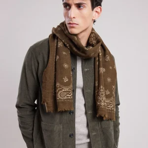Shop Hartford Bandana Scarf Military Green