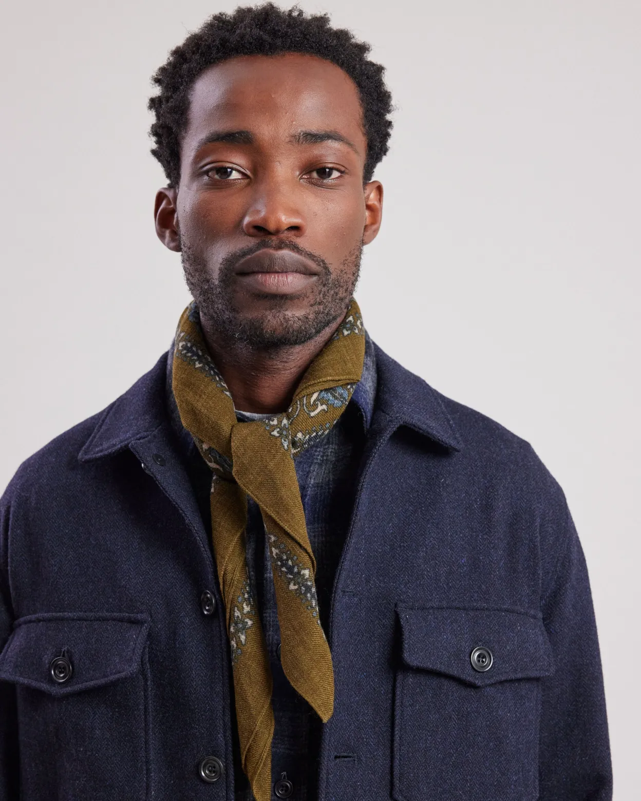 bandana_scarf_0-7.webp Shop Hartford Bandana Scarf Military Green