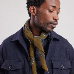Shop Hartford Bandana Scarf Military Green