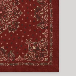 Clearance Hartford Bandana Scarf Red