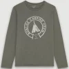 Cheap Hartford Bonfire T-shirt Military Green