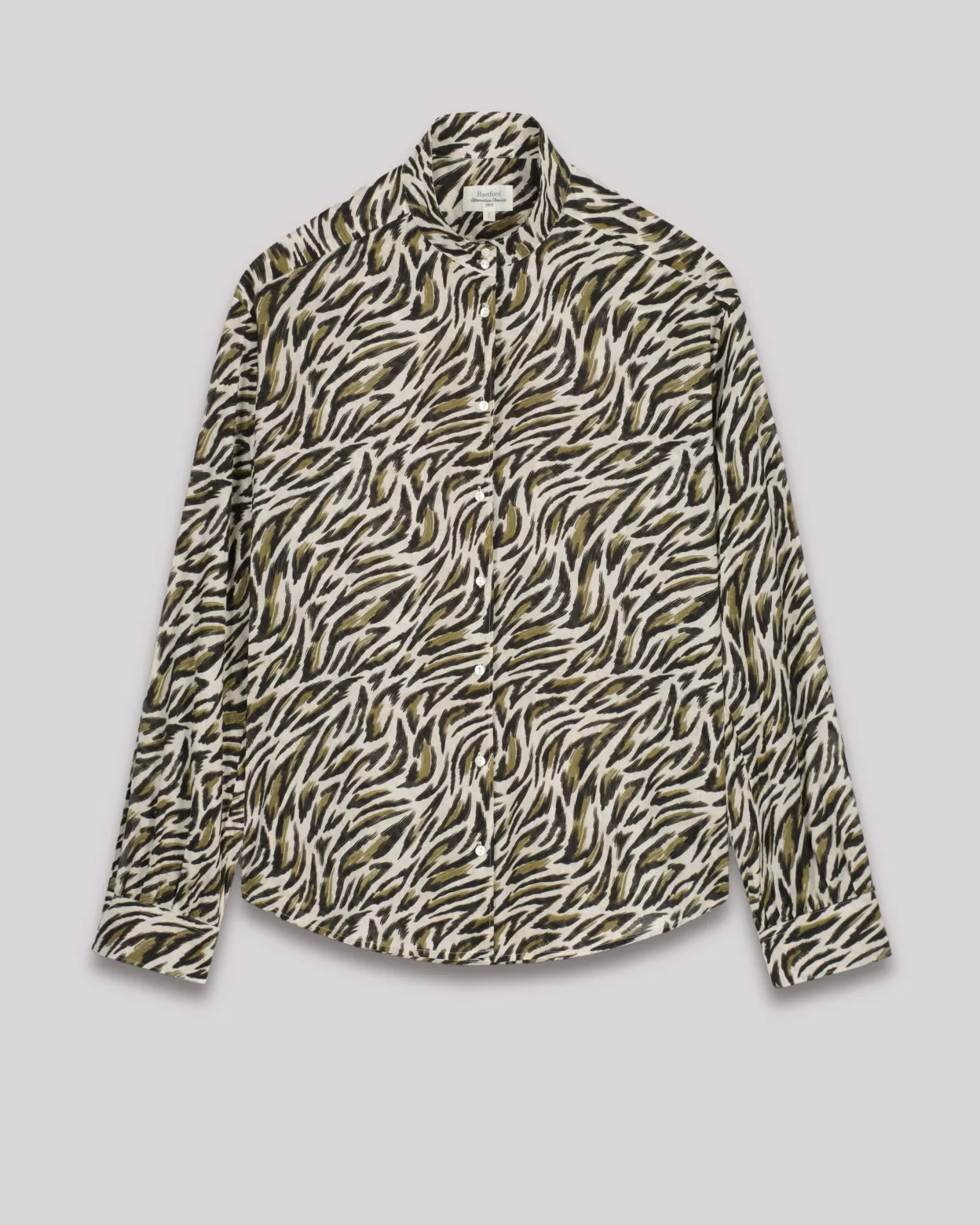 calim_shirt_2.webp Hot Hartford Calim Shirt Green & Beige