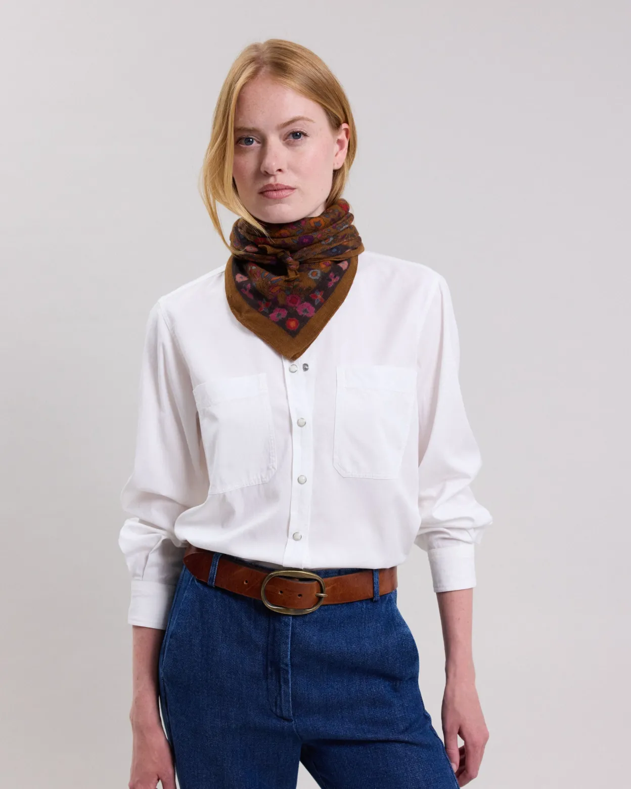 chandler_shirt_1.webp Shop Hartford Chandler Shirt Off-White