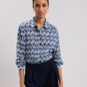 Fashion Hartford Cinema Shirt Petrol Blue