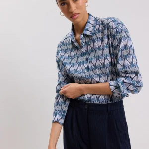 Fashion Hartford Cinema Shirt Petrol Blue
