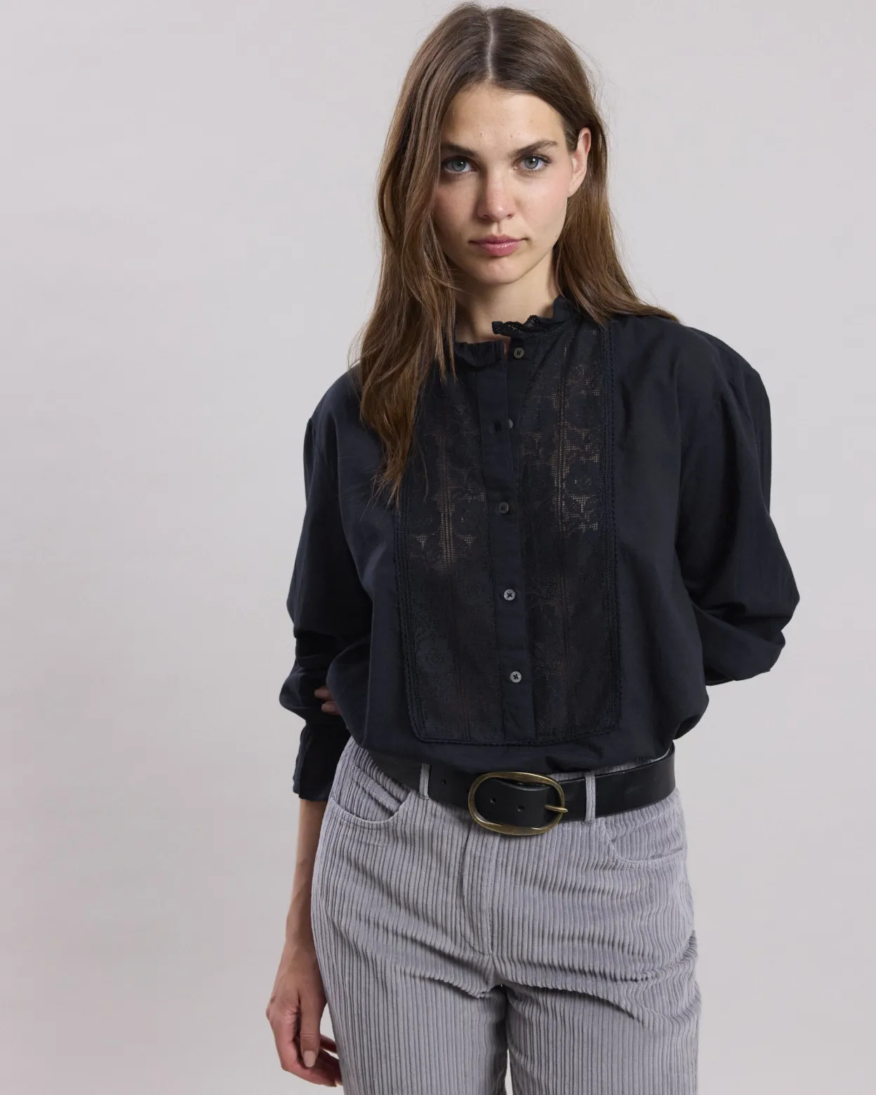 clem_shirt_1.webp Flash Sale Hartford Clem Shirt Black