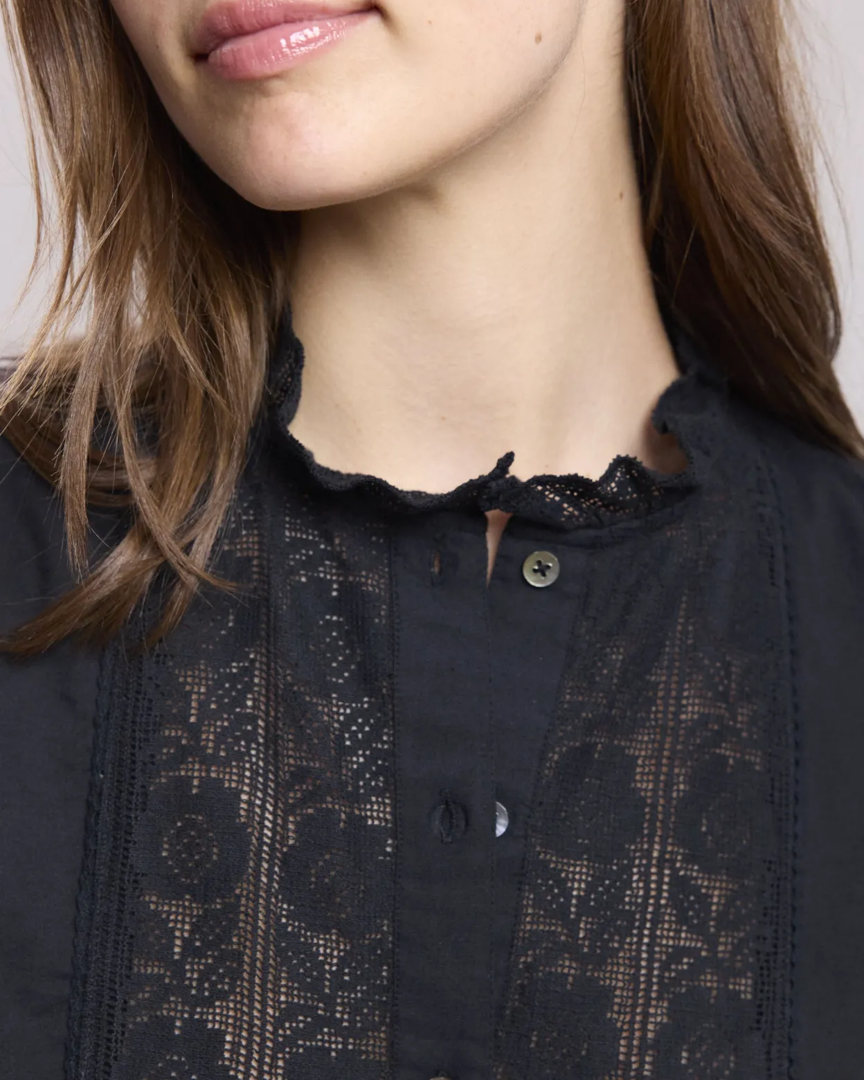clem_shirt_2.webp Flash Sale Hartford Clem Shirt Black