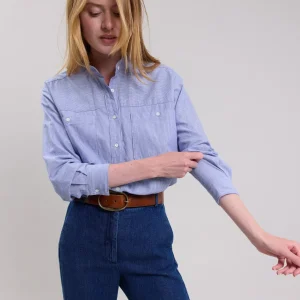 Store Hartford Cloud Shirt Blue