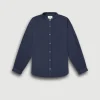 Discount Hartford Coda Shirt Navy Blue