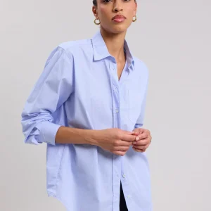 Discount Hartford Cover Shirt Blue