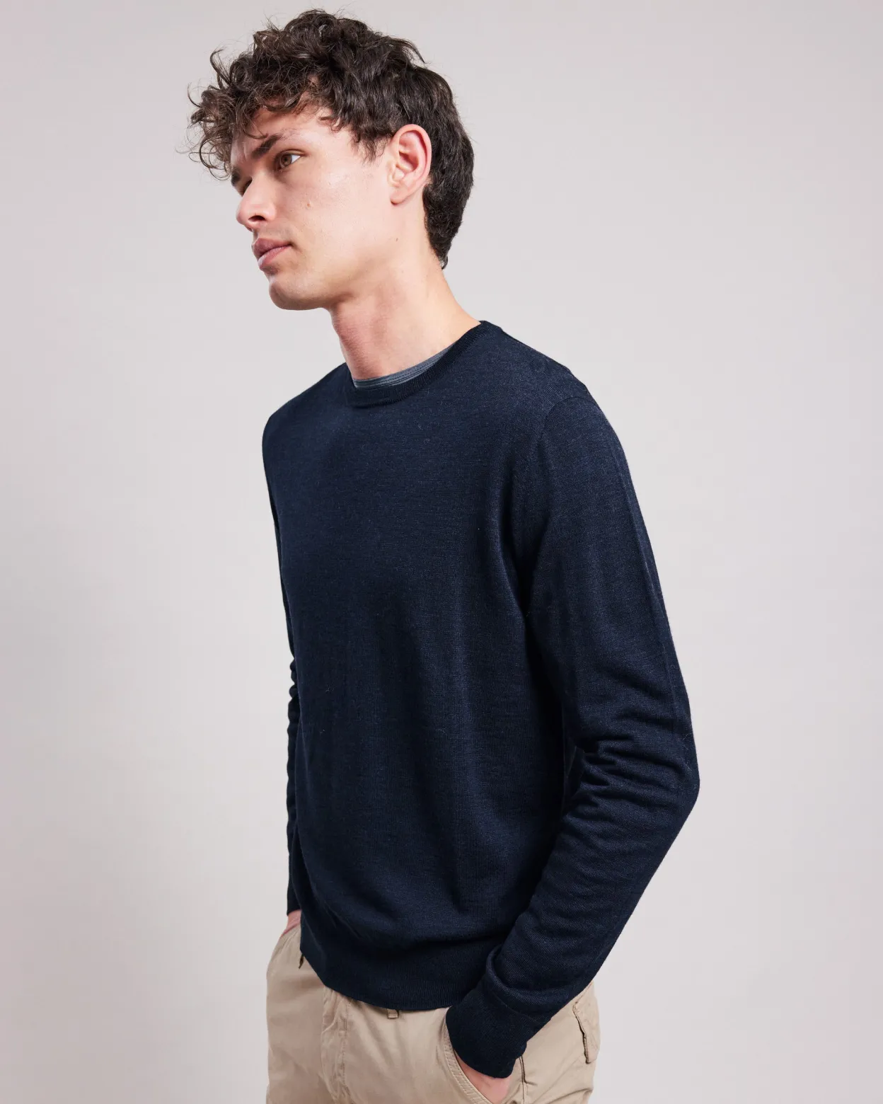crew_sweater_0-1.webp Online Hartford Crew Sweater Navy Blue