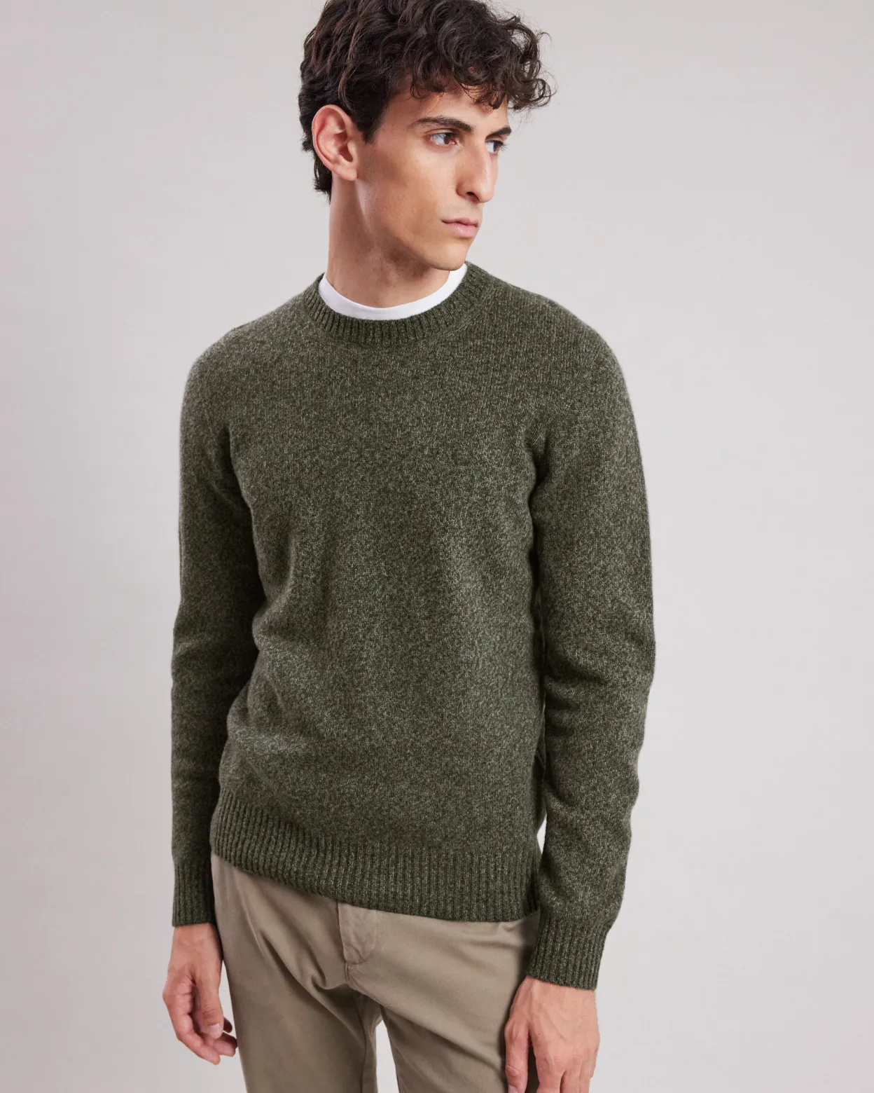 crew_sweater_0-3.webp Clearance Hartford Crew Sweater Military Green