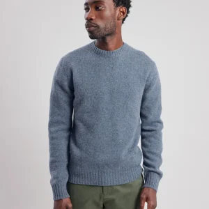 Shop Hartford Crew Sweater Denim