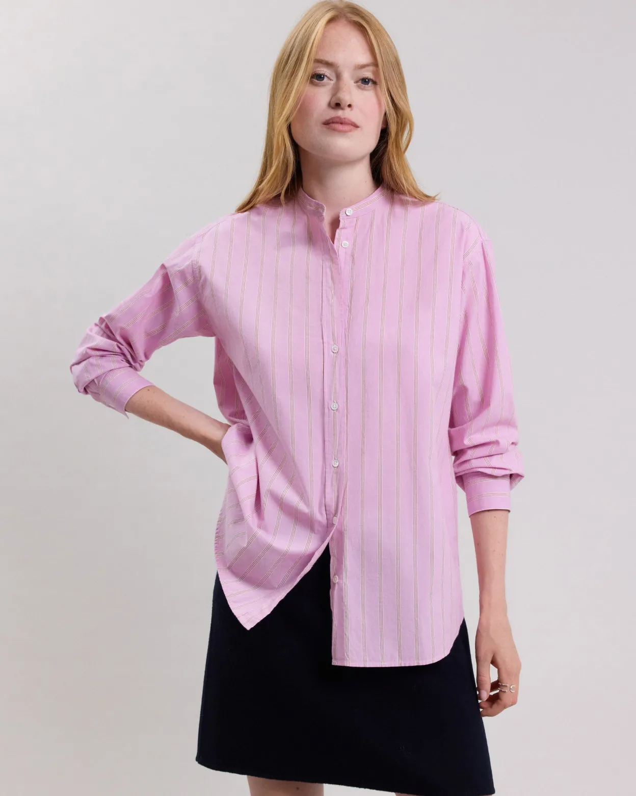 cristal_shirt_0-1.webp Sale Hartford Cristal Shirt Pink