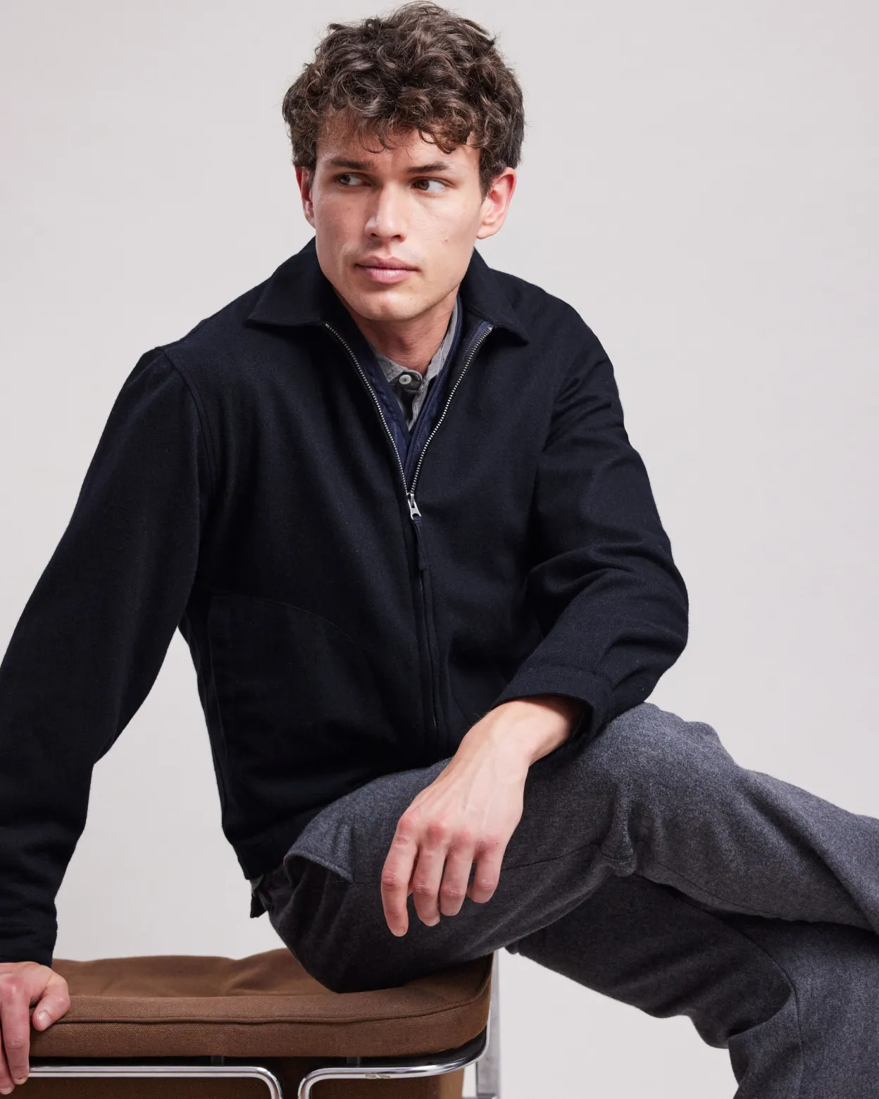 del_jacket_0-1.webp Outlet Hartford Del Jacket Navy Blue