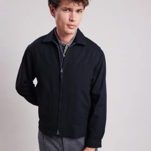 Outlet Hartford Del Jacket Navy Blue