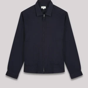 Outlet Hartford Del Jacket Navy Blue