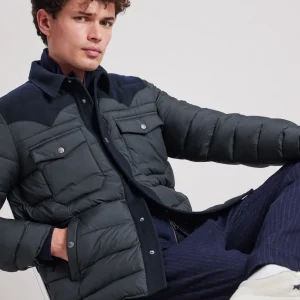 Best Hartford Duck Down Jacket Navy Blue