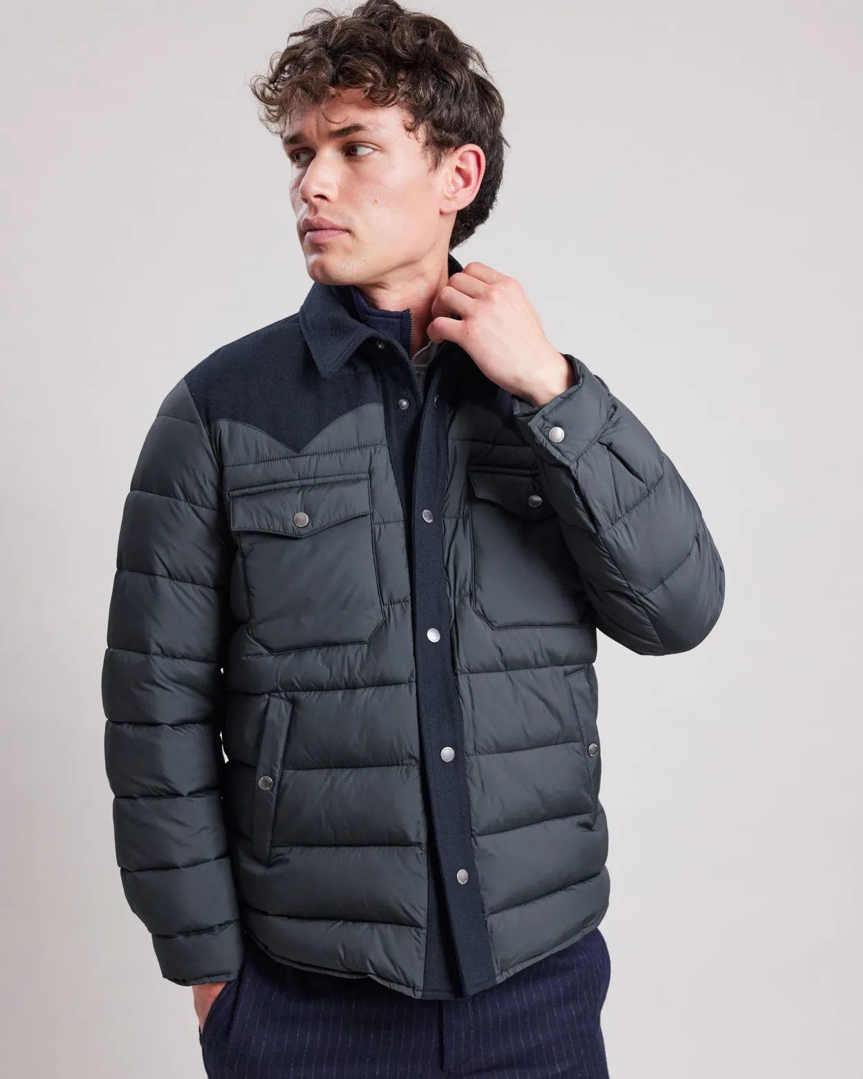 duck_down_jacket_2.webp Best Hartford Duck Down Jacket Navy Blue