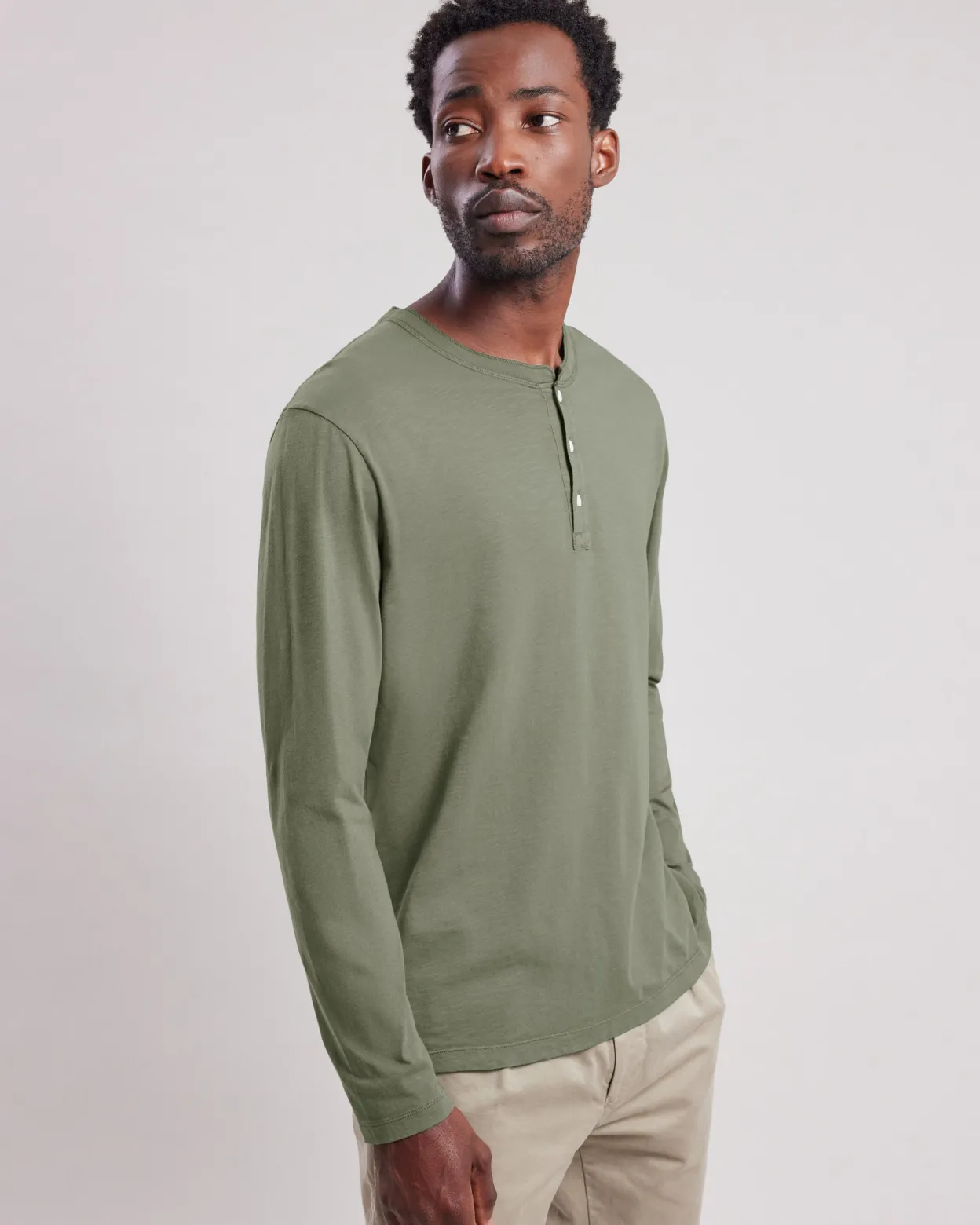 henley_tshirt_3.webp New Hartford Henley T-shirt Military Green
