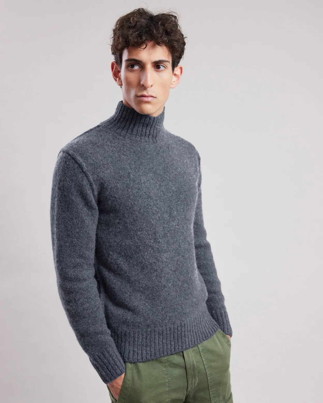 high_neck_sweater_1.webp Discount Hartford High Neck Sweater Denim