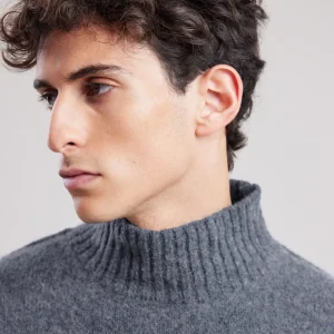 Discount Hartford High Neck Sweater Denim