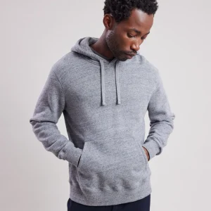 Cheap Hartford Hoody Sweatshirt Heather Gray & Navy