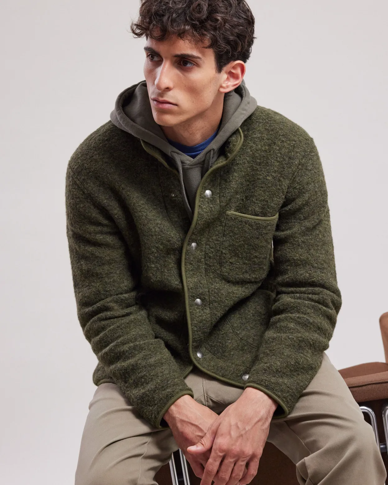 jason_jacket_0.webp Outlet Hartford Jason Jacket Military Green