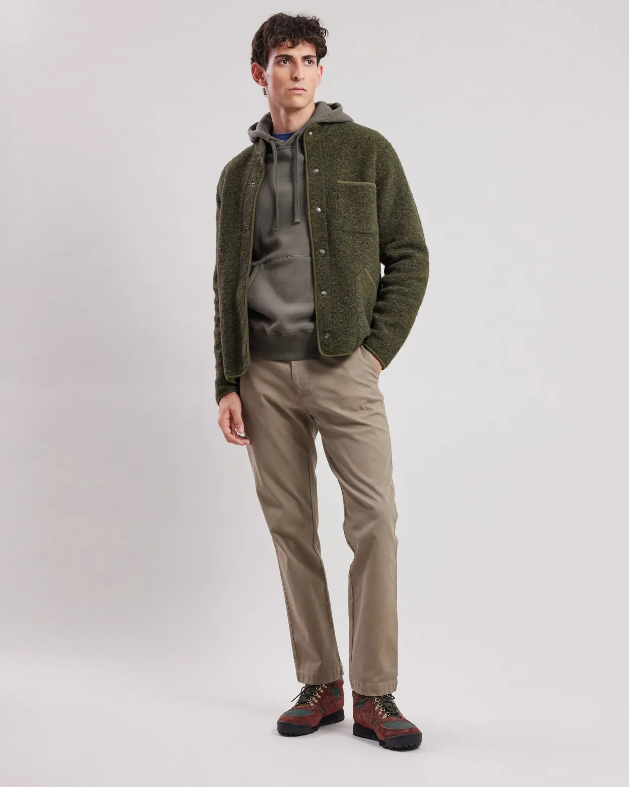 jason_jacket_3.webp Outlet Hartford Jason Jacket Military Green
