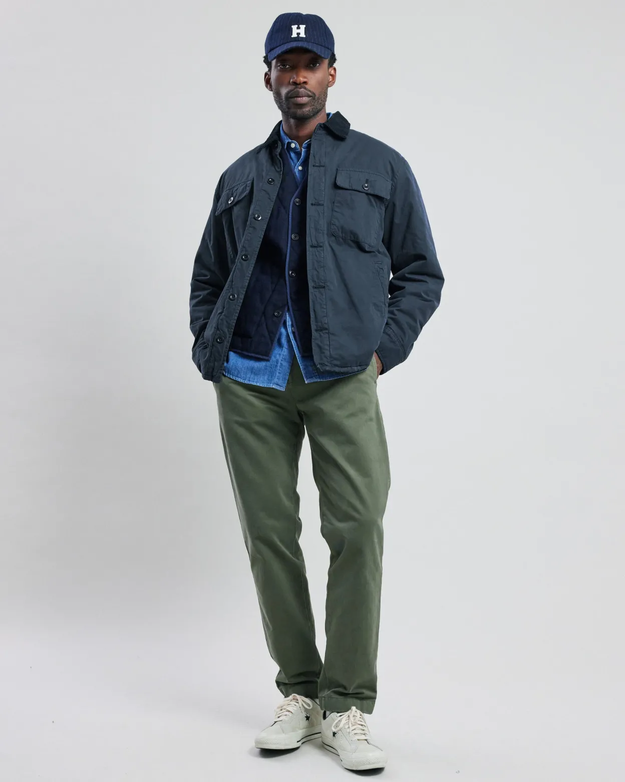 jemmy_jacket_1.webp Outlet Hartford Jemmy Jacket Navy Blue