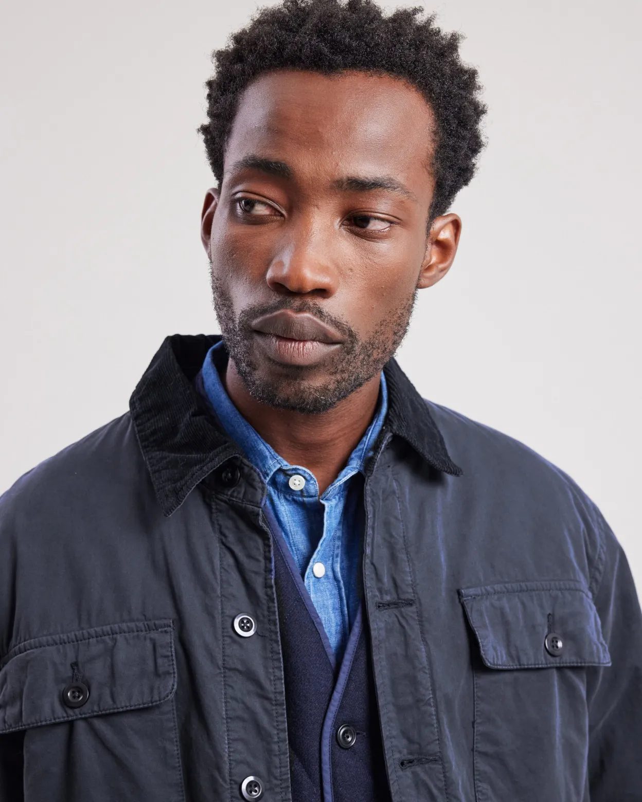 jemmy_jacket_2.webp Outlet Hartford Jemmy Jacket Navy Blue