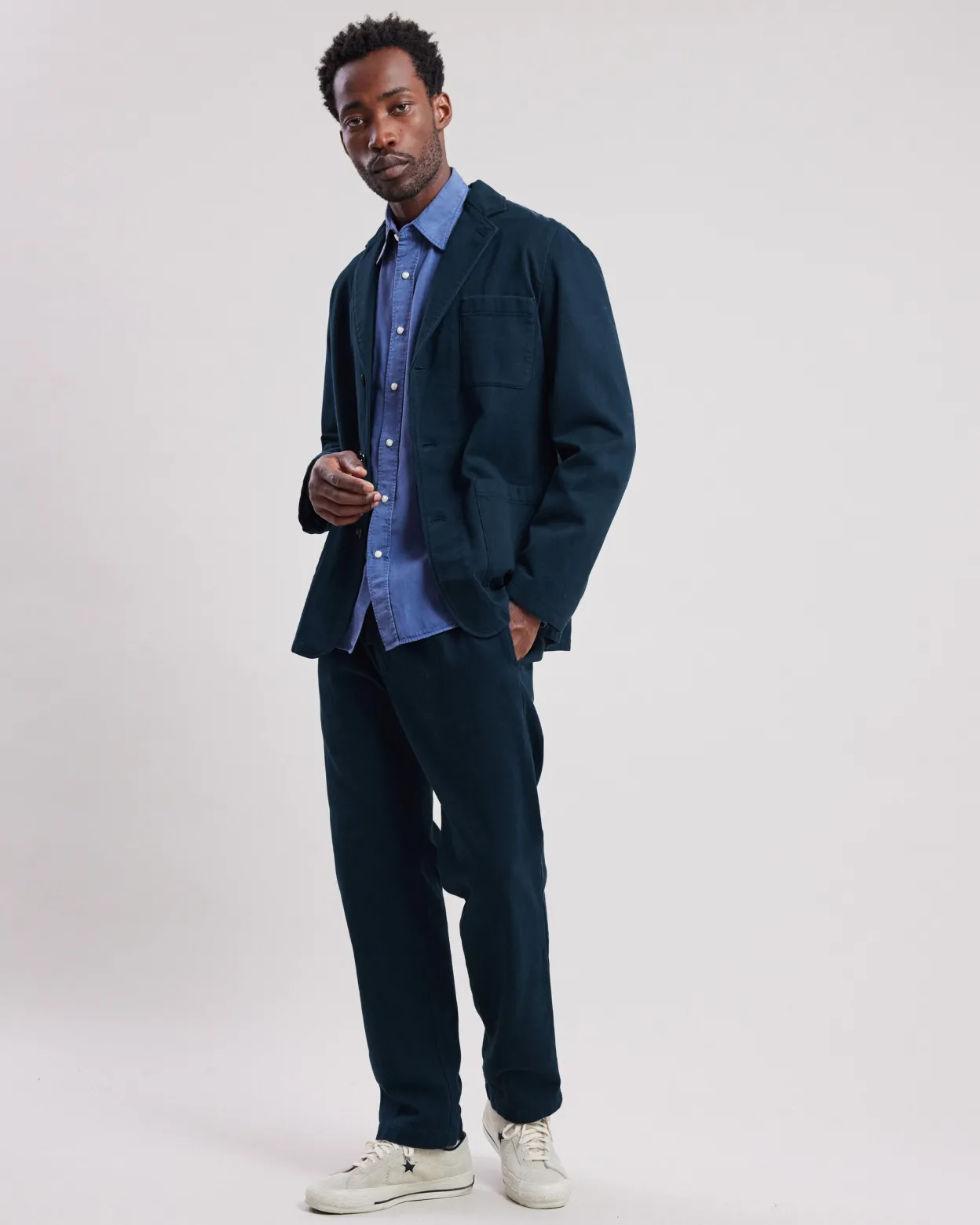 jonny_jacket_1-3.webp Best Hartford Jonny Jacket Navy Blue