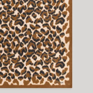 Cheap Hartford Leopard Scarf Camel
