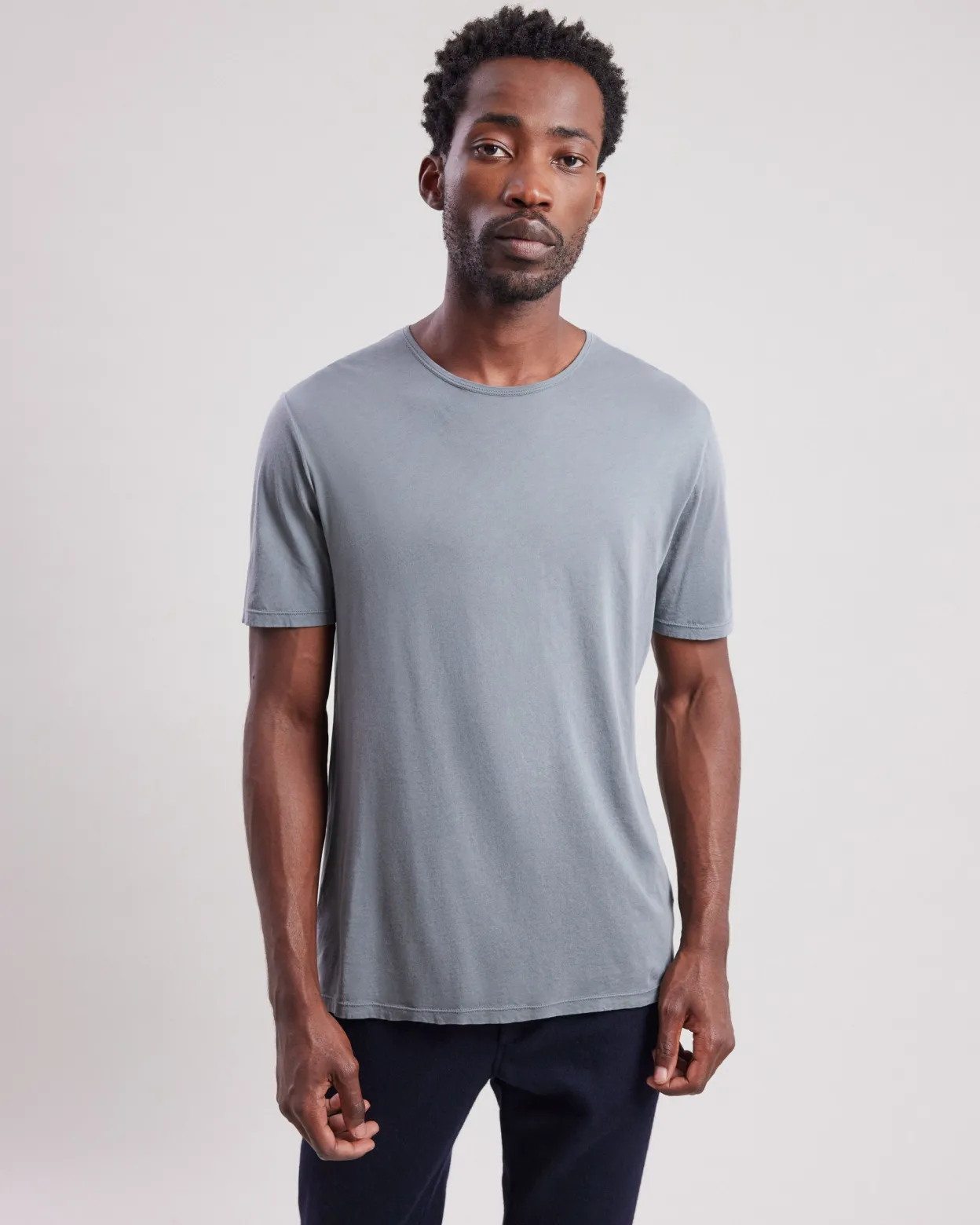 light_crew_tshirt_2-7.webp Cheap Hartford Light Crew T-shirt Olive Green