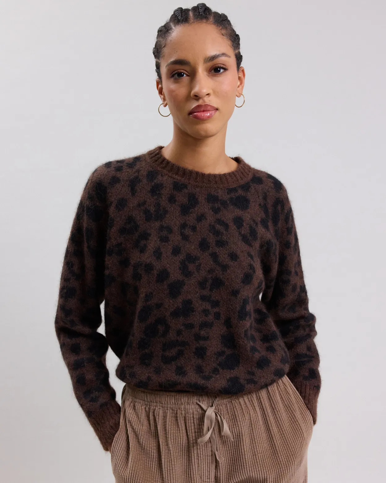 madoua_sweater_0.webp Shop Hartford Madoua Sweater leopard