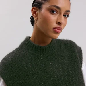 Best Hartford Maori Sweater Military Green & Gold