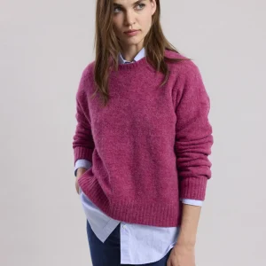 Discount Hartford Matrix Sweater Raspberry