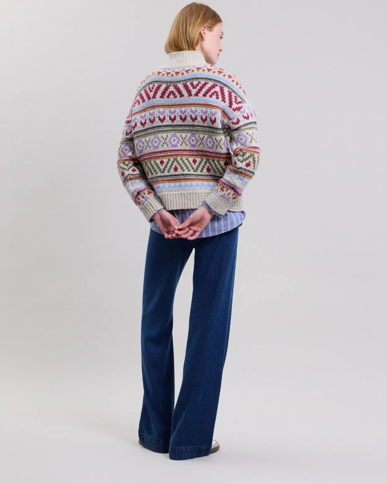 mayalen_sweater_5.webp Clearance Hartford Mayalen Sweater Multicolor