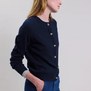 Online Hartford Mechior Cardigan Navy Blue