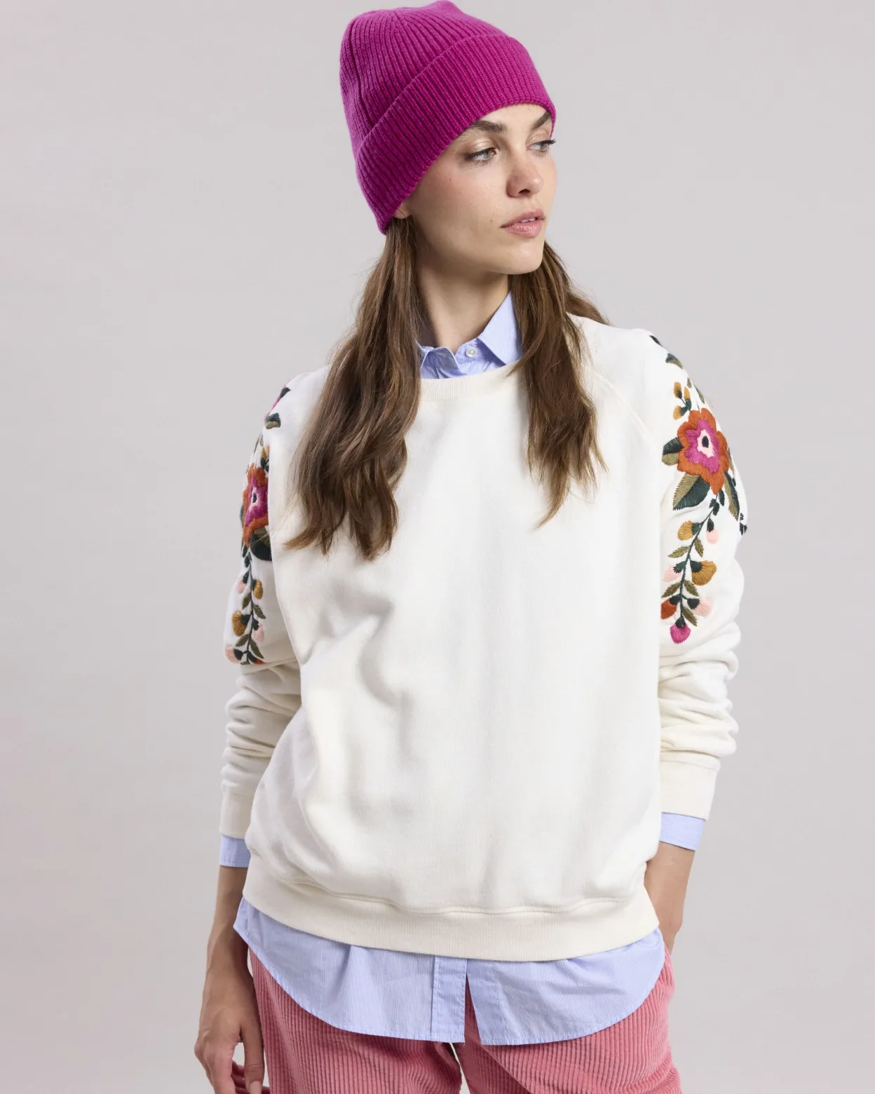 melva_beanie_1.webp Cheap Hartford Melva Beanie Raspberry