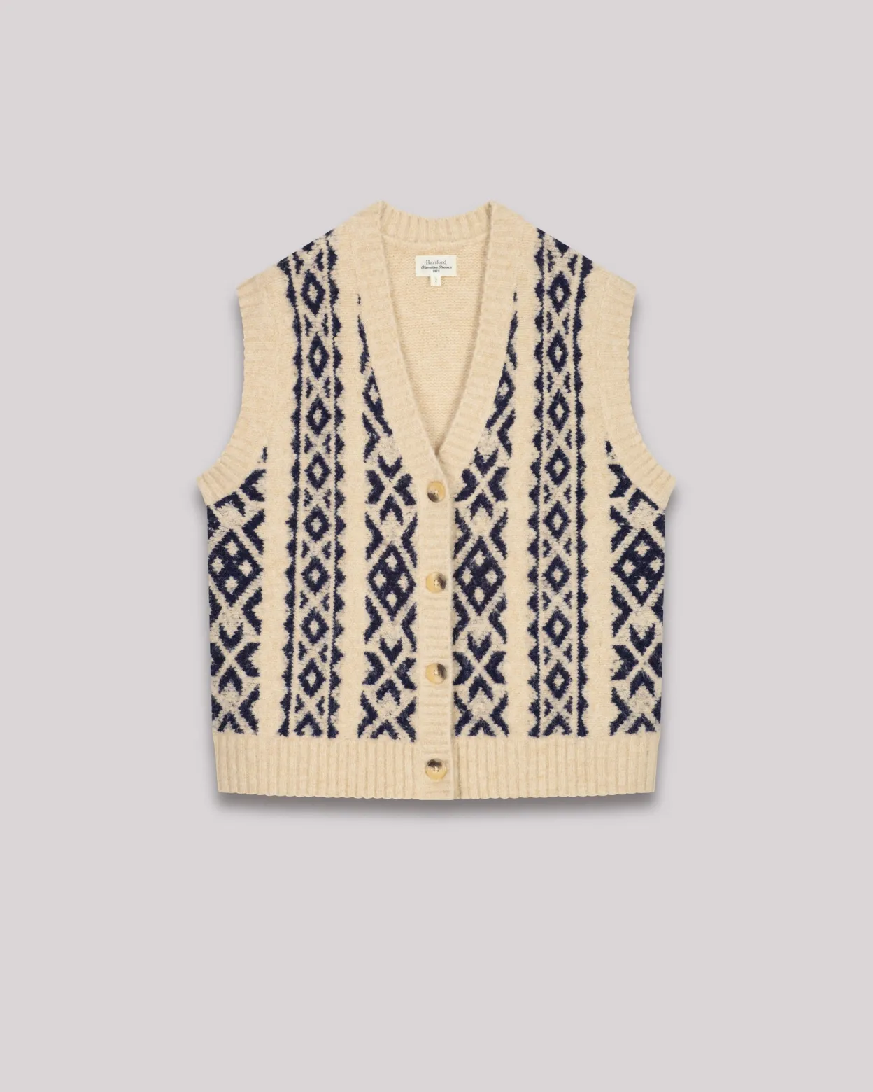 monera_sweater_2.webp Cheap Hartford Monera Sweater Off-White