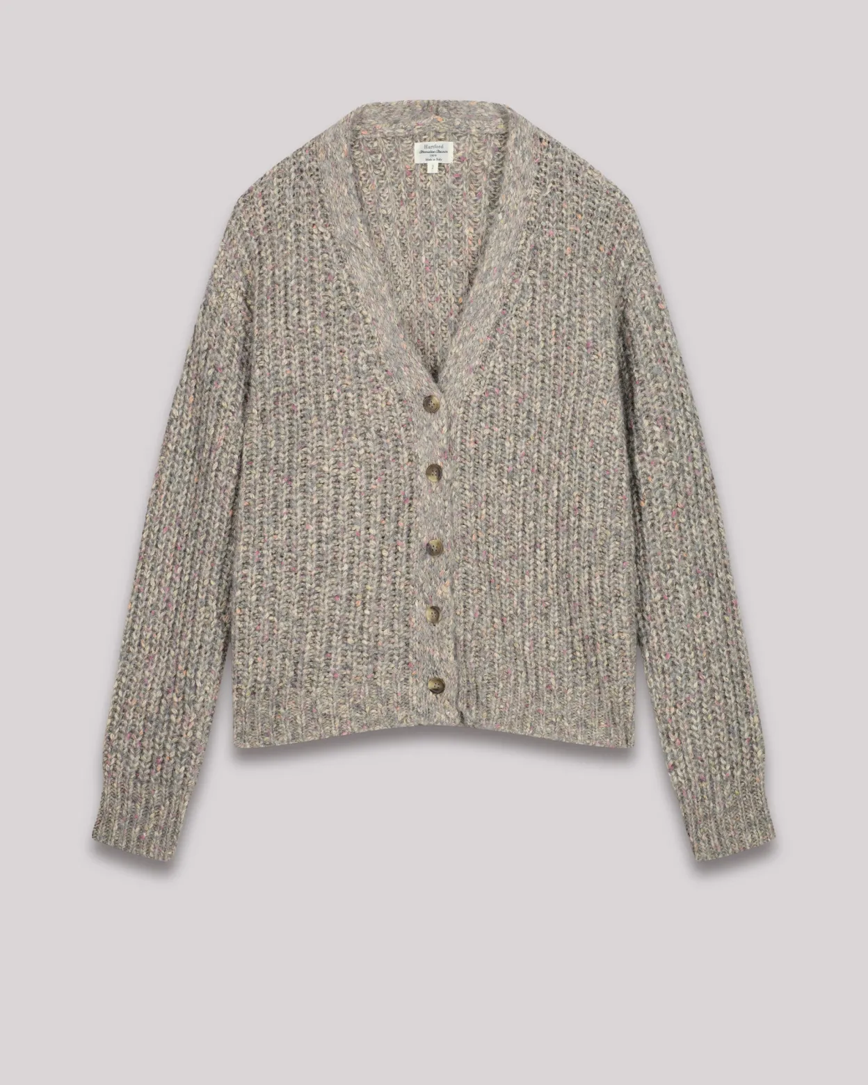 monia_cardigan_2.webp Sale Hartford Monia Cardigan Heather Gray