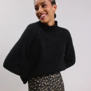 Fashion Hartford Myffie Sweater Black & Silver