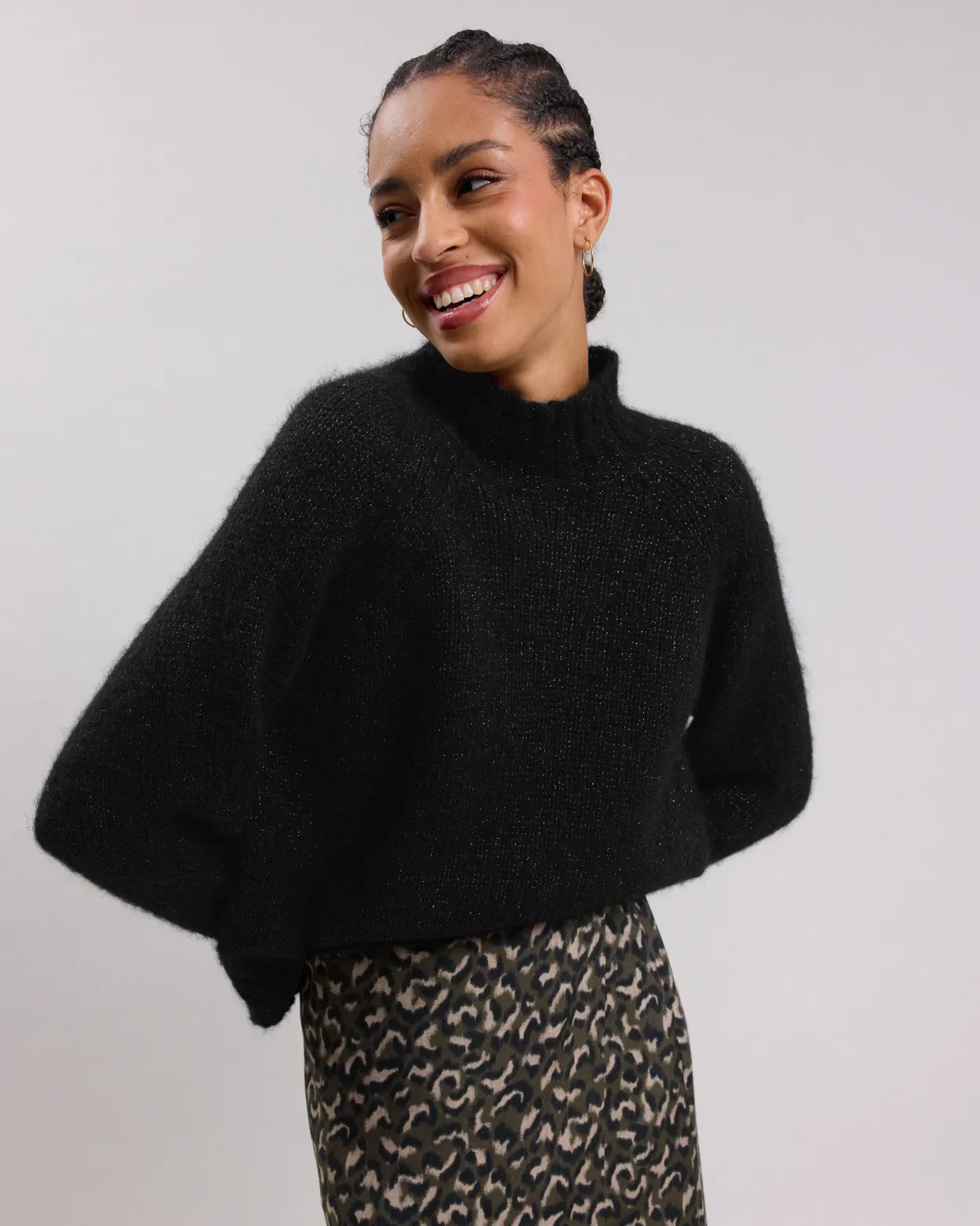myffie_sweater_0.webp Fashion Hartford Myffie Sweater Black & Silver