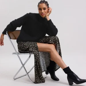 Fashion Hartford Myffie Sweater Black & Silver