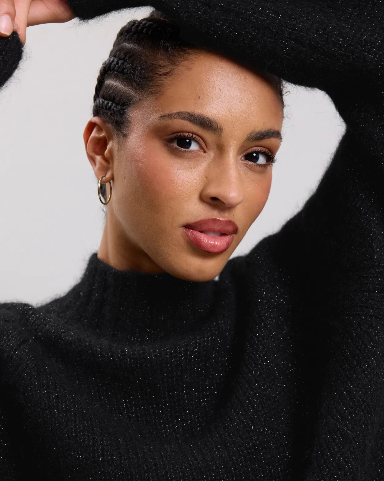 myffie_sweater_4.webp Fashion Hartford Myffie Sweater Black & Silver