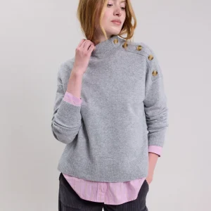 Hot Hartford Myxini Sweater Heather Gray