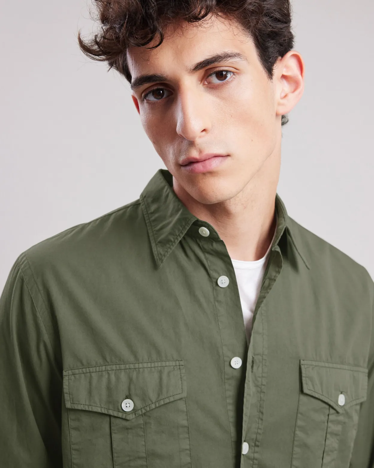 patrol_shirt_3.webp Cheap Hartford Patrol Shirt Military Green