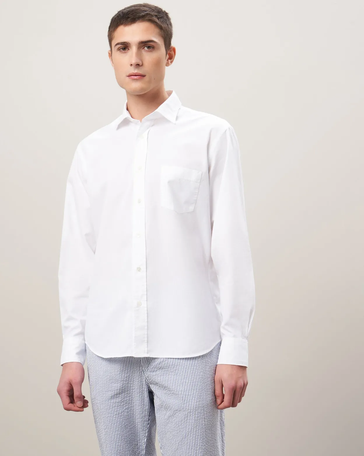 paul_shirt_0-14.webp Shop Hartford Paul Shirt White