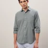 Clearance Hartford Paul Shirt Olive green